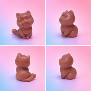 Rare Alashan Agate Full Size Chubby Cats - Comfort