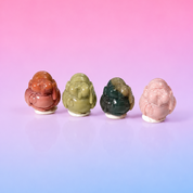 Rare Alashan Agate Mini Sumo Wrestler - Strength