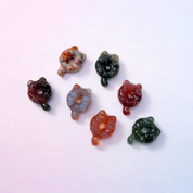 Rare Alashan Agate Mini Donut Cat - Wholeness