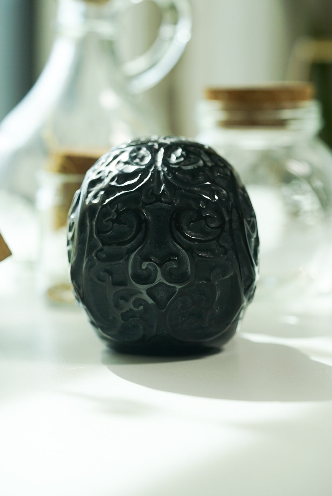 Obsidian Sugar Skull