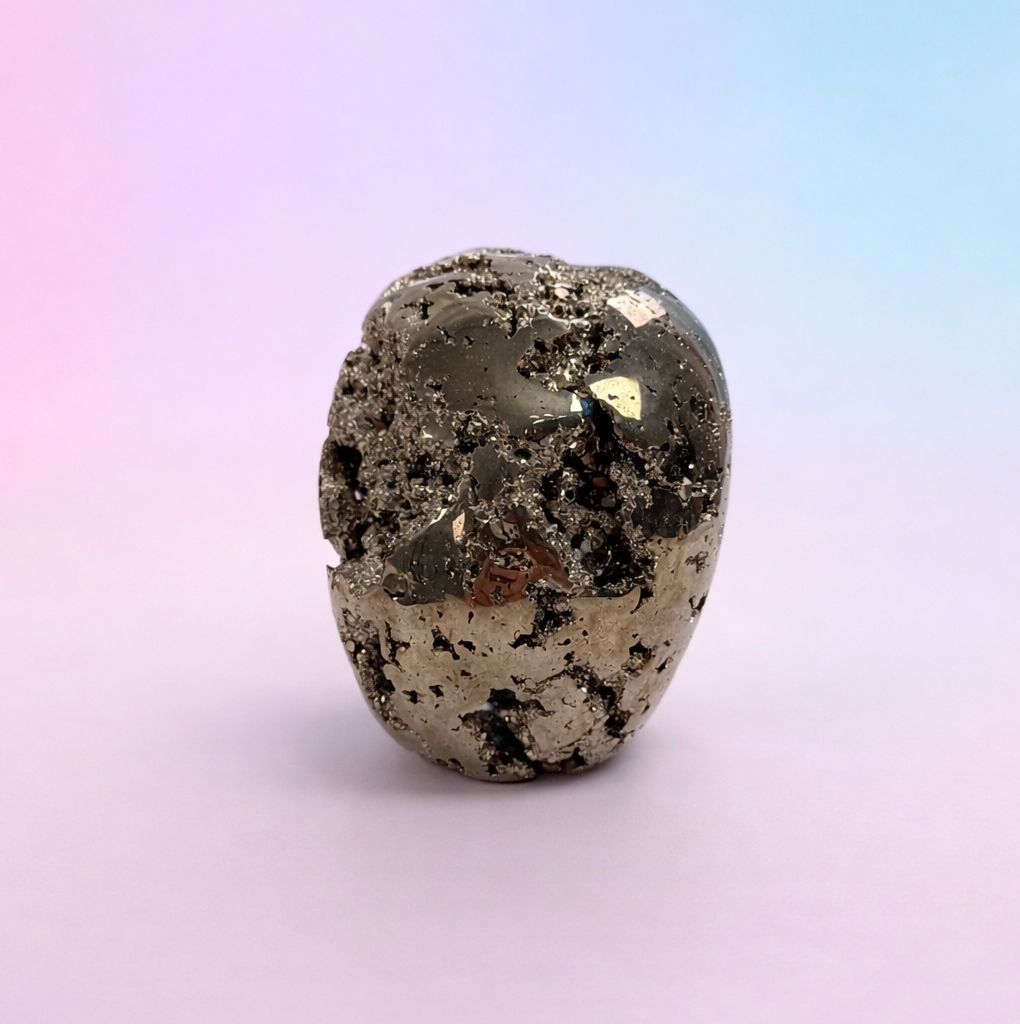 Large Peruvian Pyrite Ancient Style Skull - Manifestation