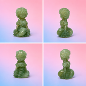 Rare Alashan Agate Full Size Mermaid - Mystique