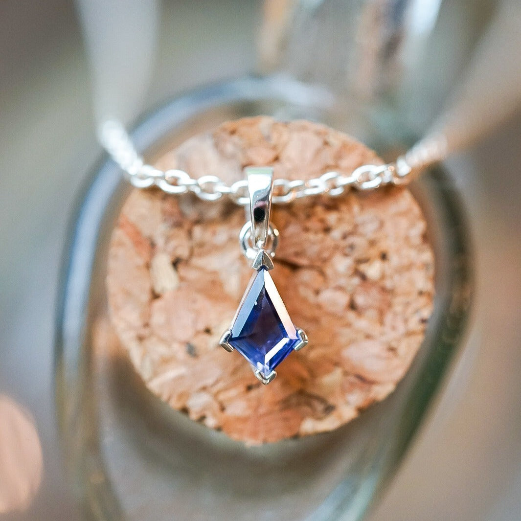 Iolite Kite Necklace