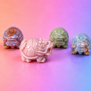 Rare Alashan Agate Mini Turtle Dragon - Protection