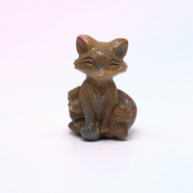 Rare Alashan Agate Flower Fox - Bloom