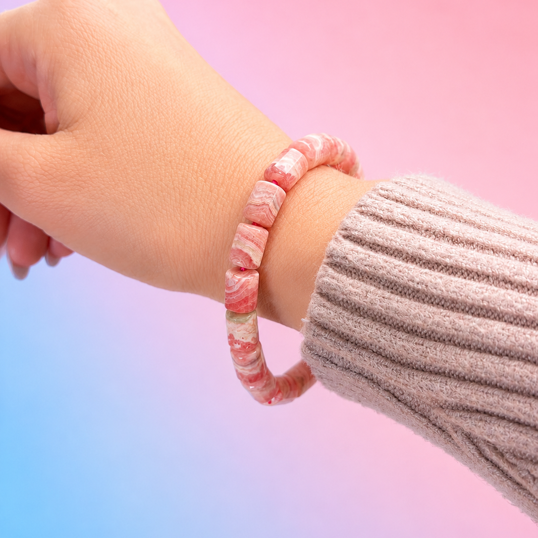 Rhodochrosite Bracelet - Self-love