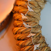 Black Tourmaline Butterfly Flutter Necklace