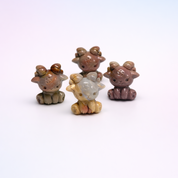 Rare Alashan Agate Mini Ram - Courage