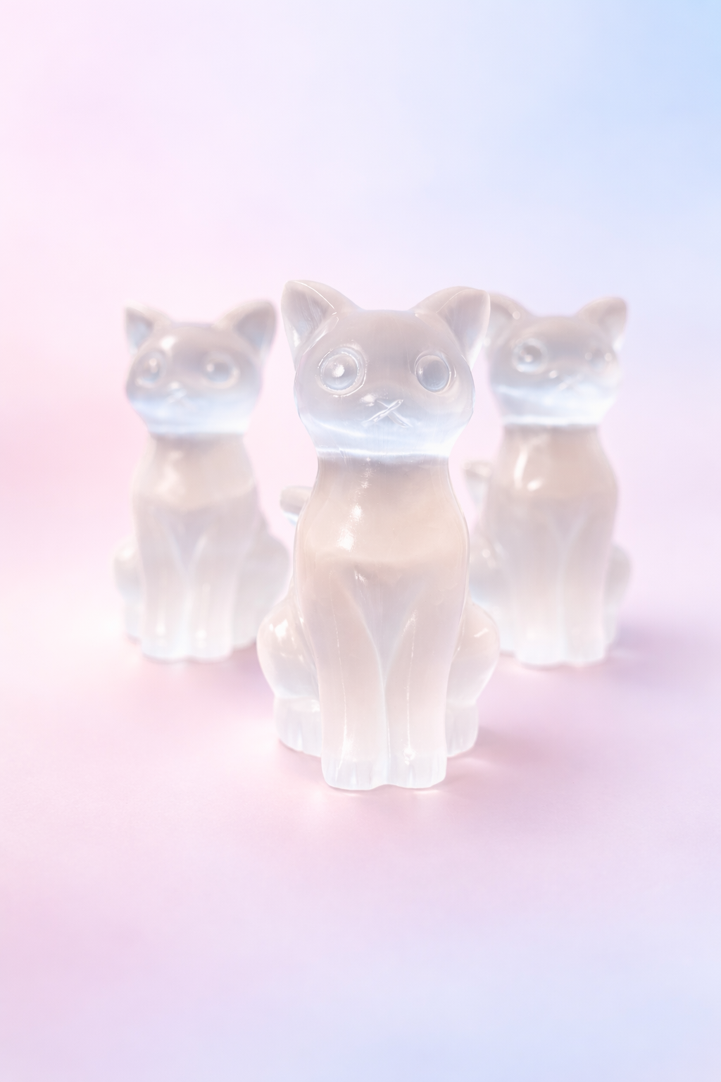 Satin Spar Selenite Kittens - Clarifying