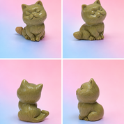 Rare Alashan Agate Full Size Chubby Cats - Comfort