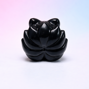 Rare Alashan Agate Nine Tailed Fox - Wisdom