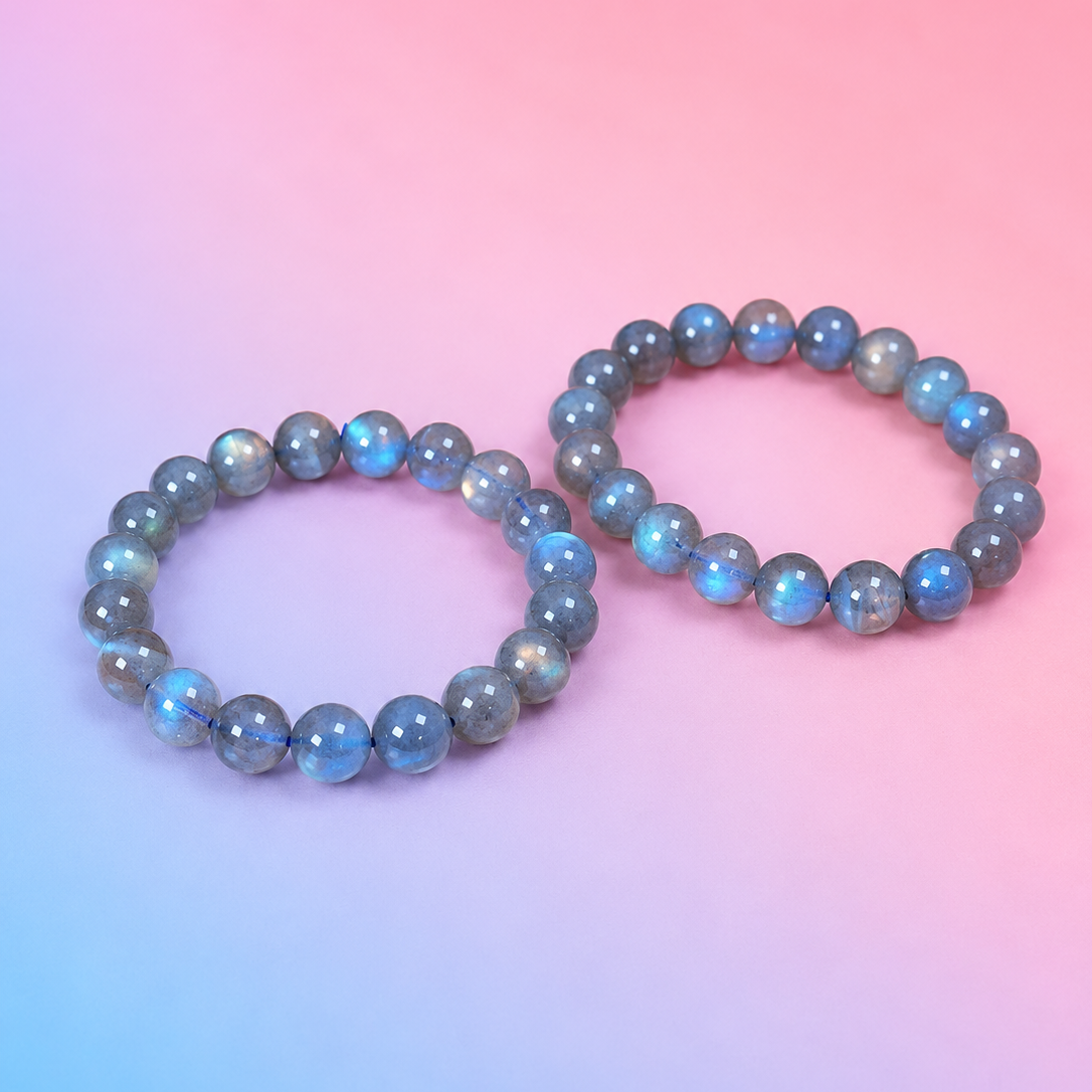 High-Flash Labradorite Bracelet - Spiritual Awakening