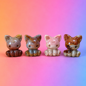 Rare Alashan Agate Mini Luna Fox - Lunar Wisdom
