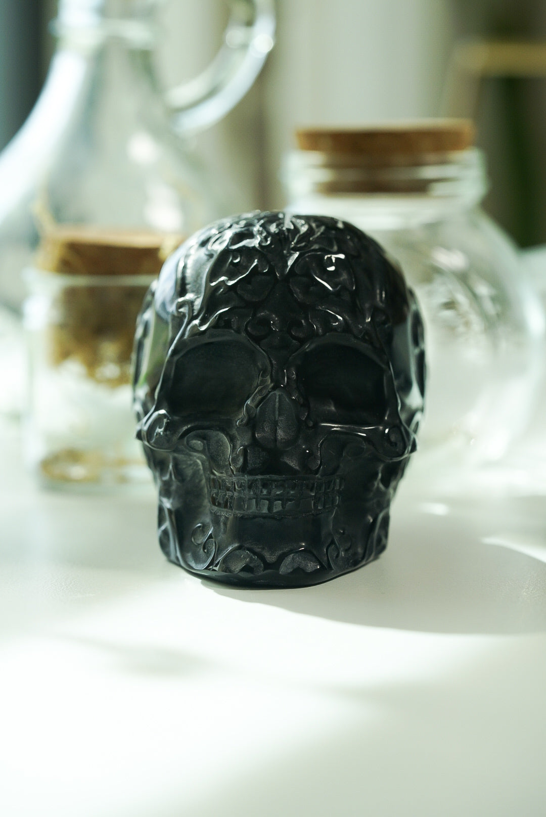 Obsidian Sugar Skull