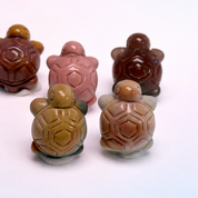 Rare Alashan Agate Mini Turtle - Longevity