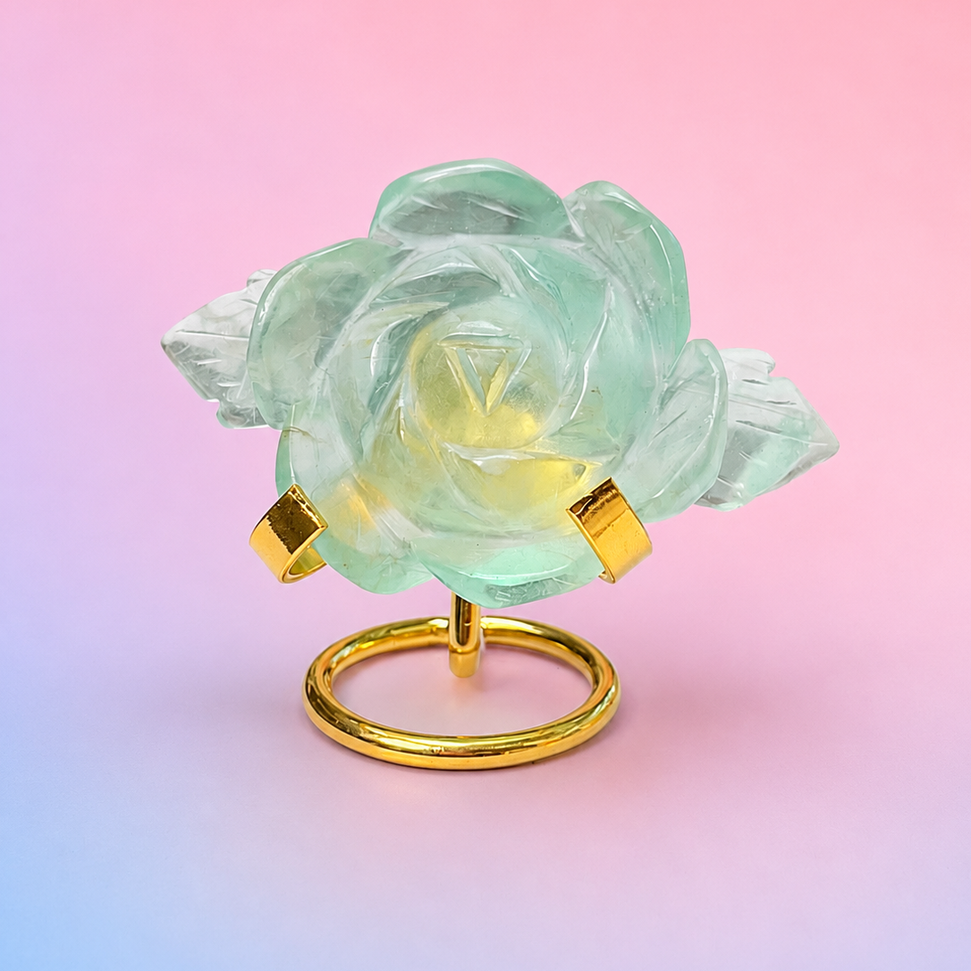 Fluorite Flowers - Serene