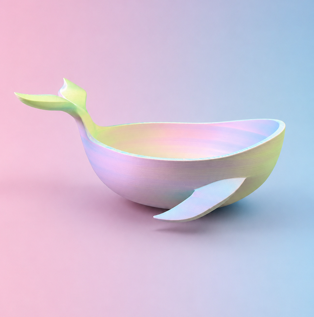 Pastel Dream - Color Changing Whale Bowl