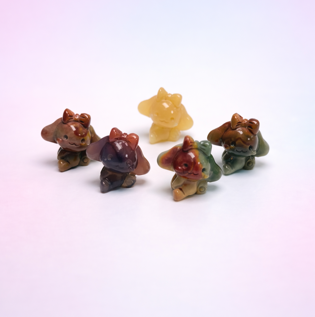 Rare Alashan Agate Mini Cinnamoroll - Gentleness
