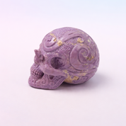 Phosphosiderite Hand Carved Sugar Skull - Acceptance