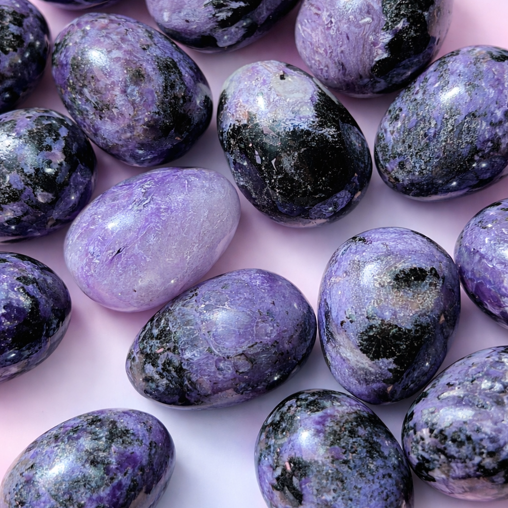 Charoite Egg - Transformation