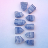 Blue Lace Agate Point - Serenity