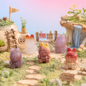 Rare Alashan Agate Mini Labubu - Adventure