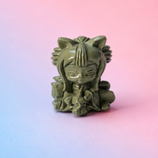 Rare Alashan Agate Full Size Fire Princess - Courage