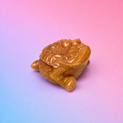 Rare Alashan Agate Full Size Money Toad - Prosperity