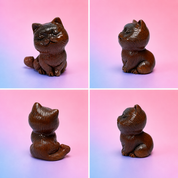 Rare Alashan Agate Full Size Chubby Cats - Comfort