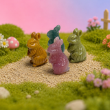 Rare Alashan Agate Mini Bunny - Gentle Luck