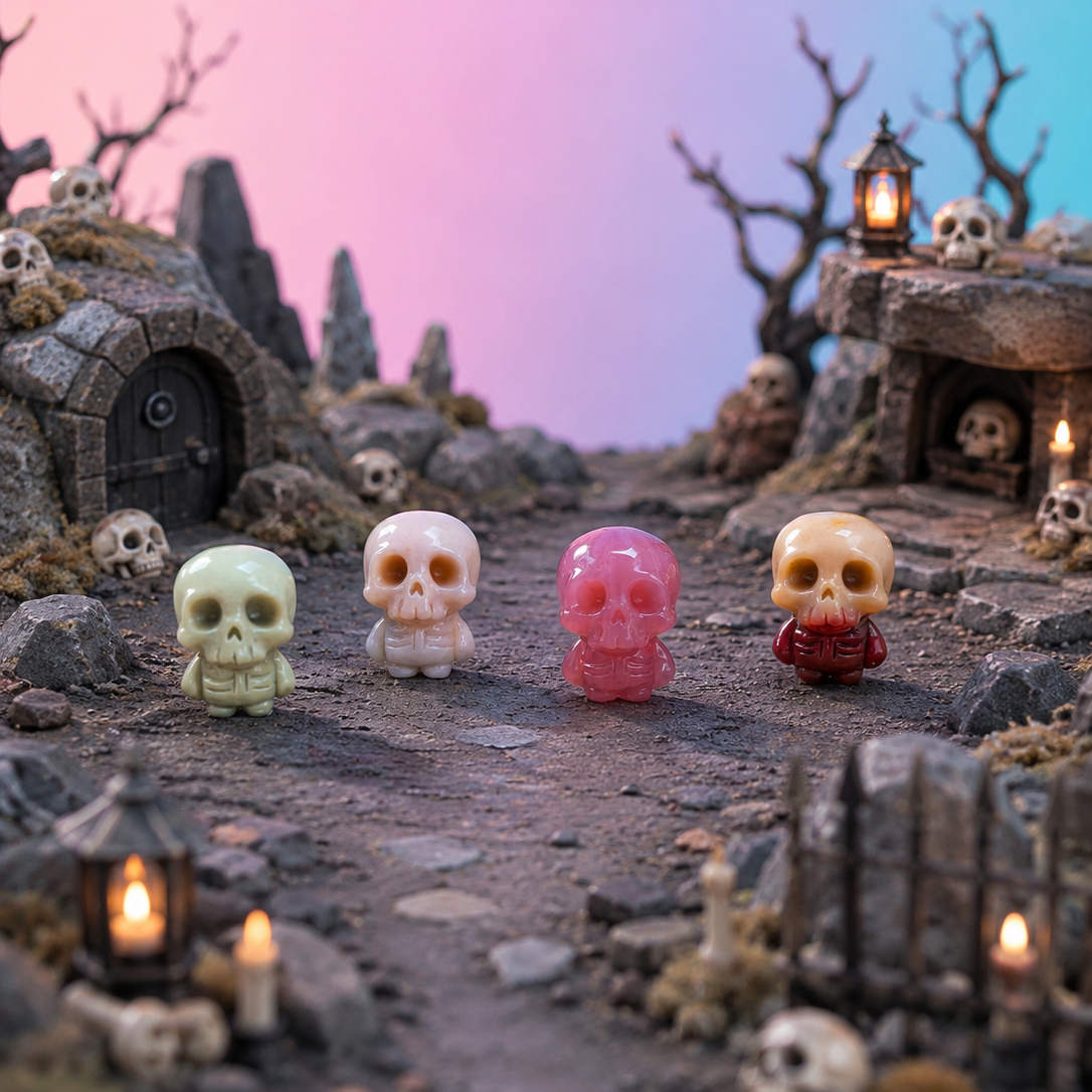 Rare Alashan Agate Mini Skeleton - Rebirth