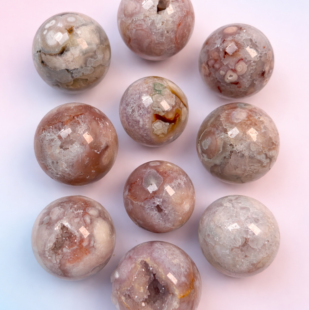 Pink Amethyst Sphere - Compassion