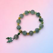 Alashan Agate 9 Tail Fox Bracelet - Transformation
