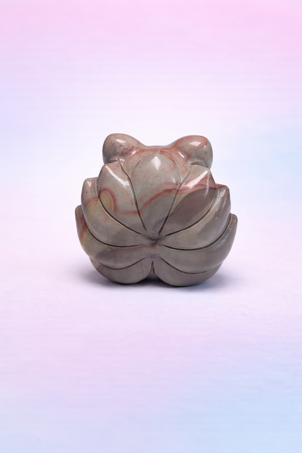 Rare Alashan Agate Nine Tailed Fox - Wisdom