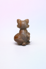 Rare Alashan Agate Flower Fox - Bloom
