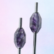 Amethyst Crystal Elixir Straw - Intuition