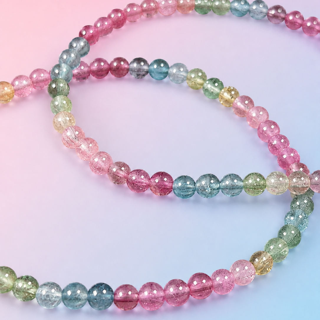 Watermelon Tourmaline Bracelet - Emotional Balance