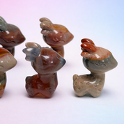 Rare Alashan Agate Mini Deer - Harmony