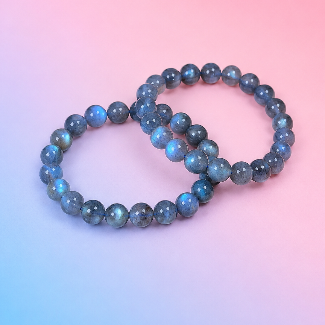 High-Flash Labradorite Bracelet - Spiritual Awakening
