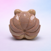 Rare Alashan Agate Nine Tailed Fox - Wisdom