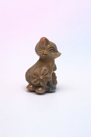 Rare Alashan Agate Flower Fox - Bloom
