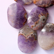 Banded Amethyst Palmstone - Insight