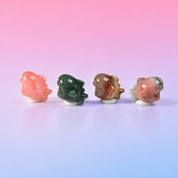 Rare Alashan Agate Mini Shark - Fearlessness