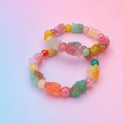 Yanyuan Agate Multi Colored Money Eater Bracelet - Wealth Attraction