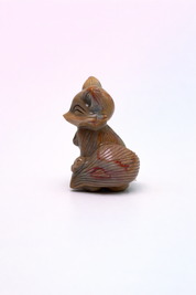 Rare Alashan Agate Flower Fox - Bloom