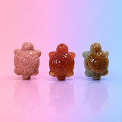 Rare Alashan Agate Mini Turtle - Patience