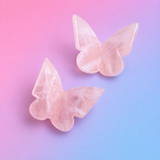 Rose Quart Butterfly - Transformation