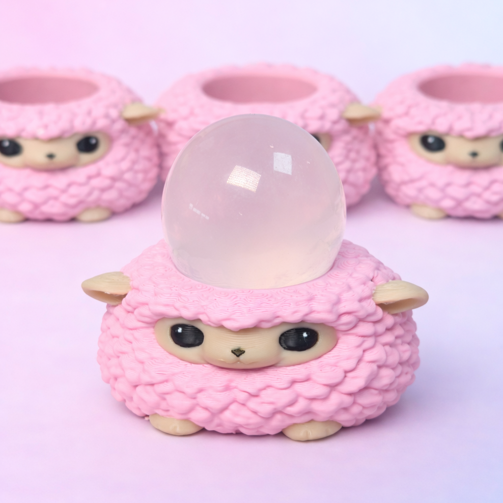 Baaa Crystal Buddy - Sphere Holder