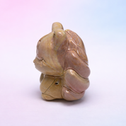 Rare Alashan Agate Nine Tailed Fox - Wisdom