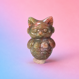 Rare Alashan Agate Full Size Mermaid Cat - Mystique